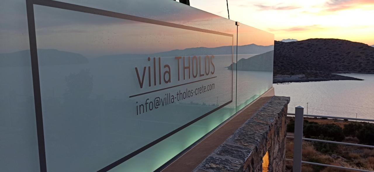 Villa Tholos Crete Kavoúsion Eksteriør billede